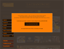 Tablet Screenshot of lachanenche.com